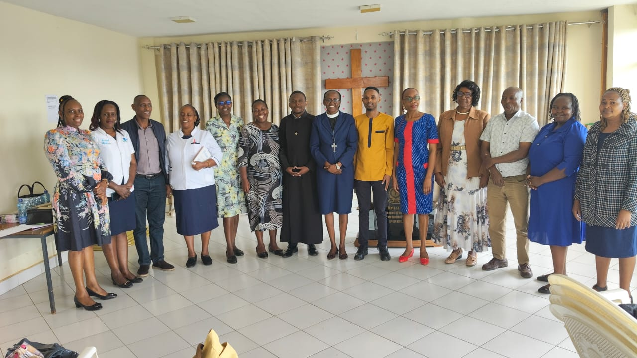 Rev. Irene among clergy and professional colleagues